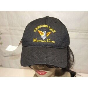 Johnstown Police Motorcycle Corps Hat NWT Unisex Johnstown PA Strapback